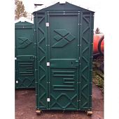 Биотуалет туалетная кабина зелёный Ecostyle