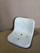 Сиденье пластиковое стадионное для трибун стадионов арен ледовых дворцов спортивных комплексов гонок соревнований Mantella белый