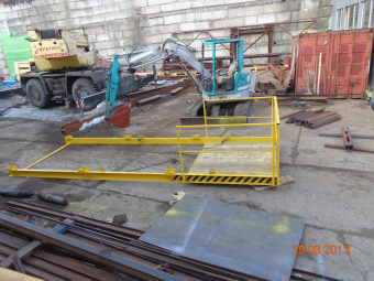 ПЛОЩАДКА ДЛЯ ПРИЁМА грузов на высоте ПГ 1,5 тонны